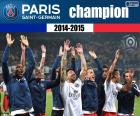 PSG, şampiyon 2014-2015